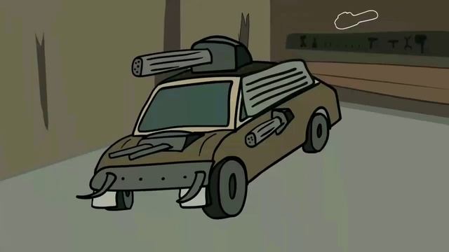 Zakatoon -- 1 час Выживание в пустоши... (песенка\анимация\Crossout)