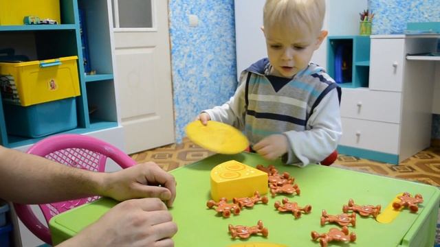 Сырная башня настольная игра играем с Яриком