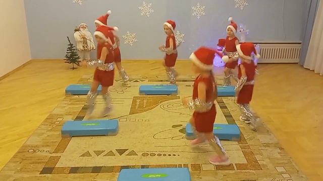 Степ-аэробика в Доу детский сад