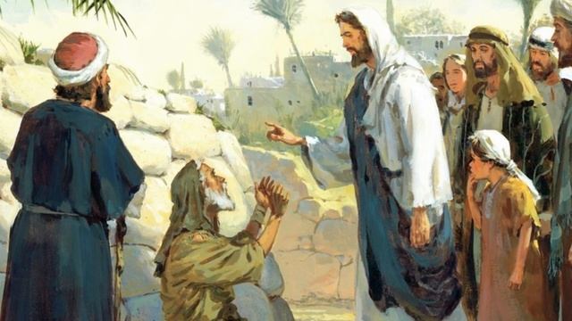 ПОЗДРАВЛЯЕМ С ПРАЗДНИКОМ! Торжественный въезд Иисуса в Иерусалим. МСЦЕХБ. Необычный  стих "КТО ОН?"