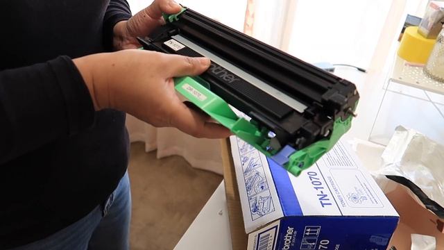 HOW TO CHANGE TONER OF BROTHER DCP 1510