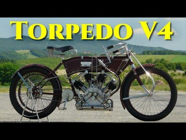 Torpedo V4 - Уникальный Чешский мотоцикл