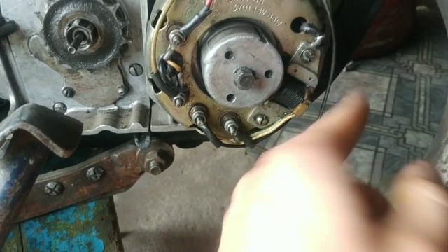 Подключаем проводку на Минске|| Ремонт цепи.