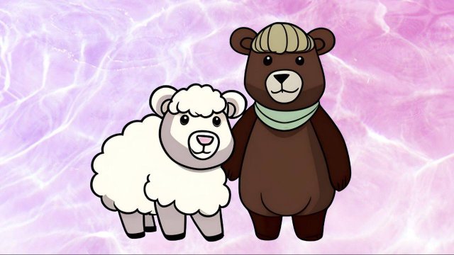 Сказка Дружба медвежонка Тима и барашка Бони. Мультфильмы для детей