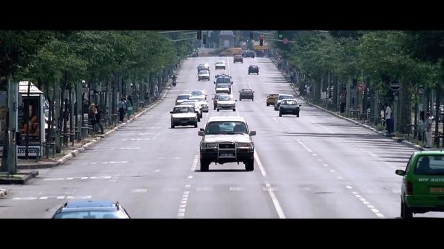 Mercedes e500 amg in film taxi 1