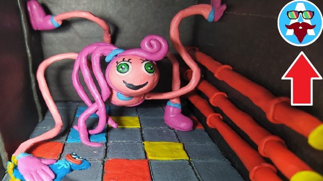 ДЛИННОНОГАЯ МАМОЧКА | ХАГГИ ВАГГИ✋2 из пластилина Poppy Playtime Chapter 2 | AVIPI