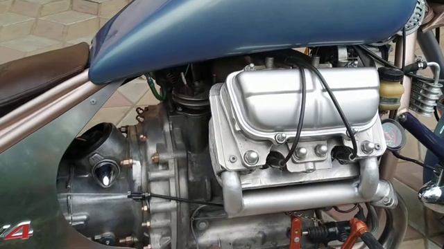 самодельный мотоцикл с двигателем от запорожца