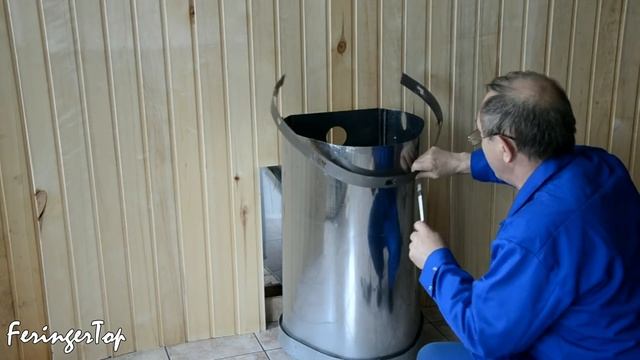 Как облицевать печь для бани камнем? Камень для облицовки печи в бане.  Набор Ферингер.