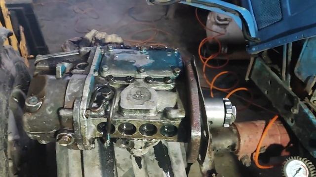 Замена ТНВД с форсунками на МТЗ-80