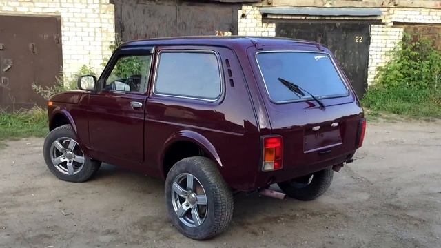 ПОКРАСКА НИВЫ за неделю своими руками