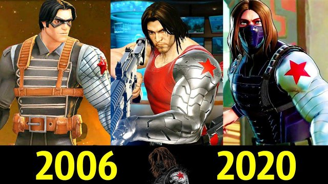 Зимний Солдат - Эволюция в Играх (2006 - 2020) !