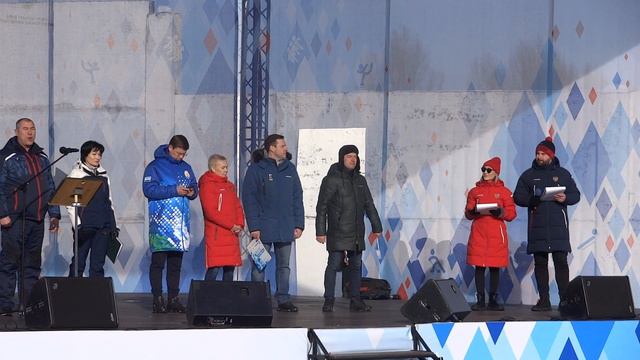 спорт лыжи Биатлон черниковка фестиваль «День зимних видов спорта». Церемония открытия 04 02 2023