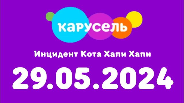 Инцидент Кота Хапи Хапи (Каурсель Казахстан, 29.05.2024)