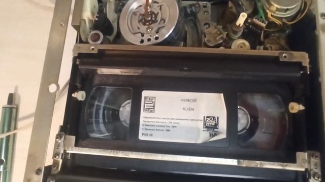 Видеомагнитофон "Электроника Вм-12". Неисправность.