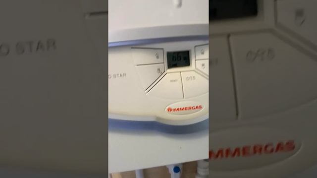 Газовый котел Immergas EOLO STAR 24 3E ошибки 02 и 11