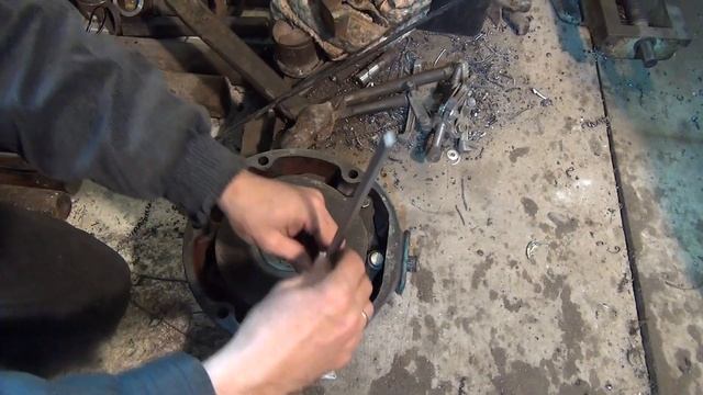 МТЗ ремонт тормозного механизма