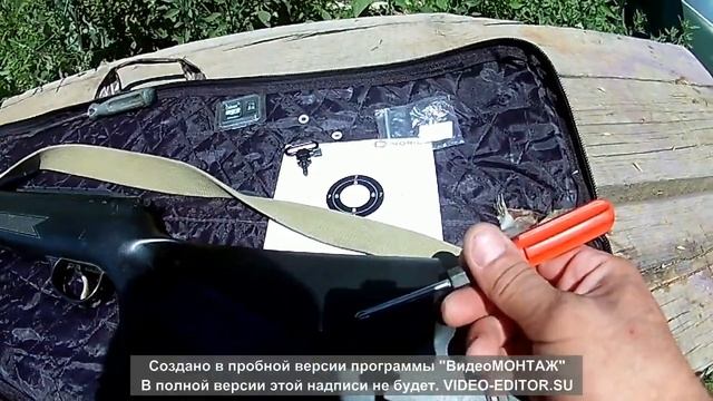 Установка антабок и ремня на пневматику Hatsan 125.