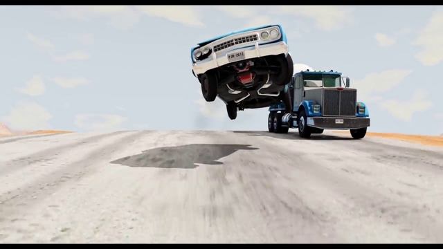 Автомобили против разъяренных полицейских машин-BeamNG drive