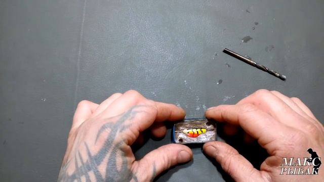 Самодельная форма для отливки грузил. из холодной сварки.отливка груза