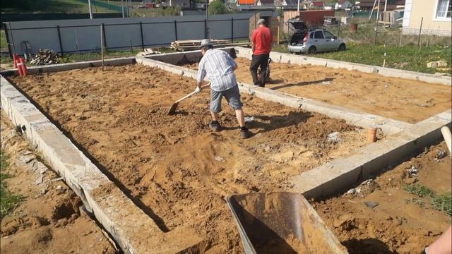 Мелкозаглубленный ленточный фундамент (МЗЛФ) с полами по грунту