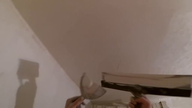 Шпаклюем стеклохолст (паутинка) под покраску.  Весь процесс !!!