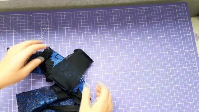 Пошив женских трусов. Обработка бейкой в закрытый шов.