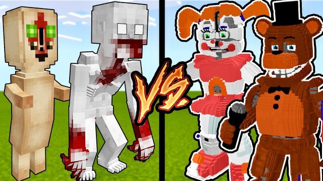 АНИМАТРОНИКИ ПРОТИВ SCP в МАЙНКРАФТ фнаф майнкрафт сцп fnaf minecraft