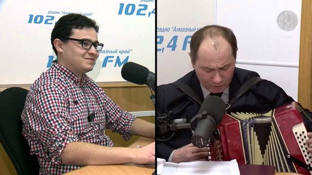 Студия 102,4 FM Гармонист Игорь Сергеев