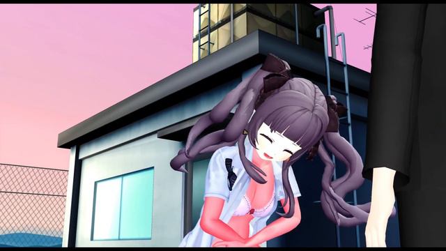 [紳士向け MMD] The Misadventure of Murasaki Shion 1 (Time Stop Tickling)
