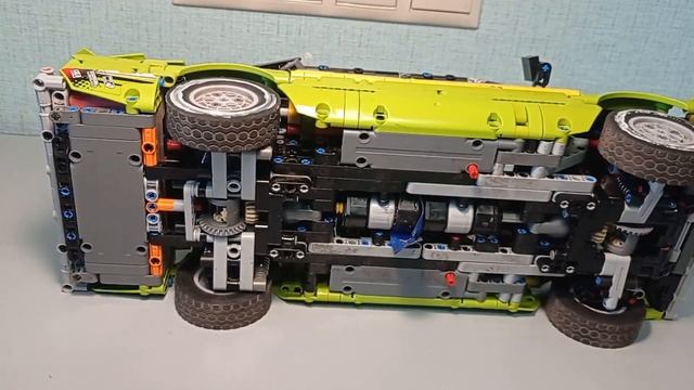 лего техник самоделка ваз 2107 жигули 4х4 на 6агги моторах