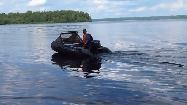 Проба Ямаха 30 на лодке пвх 2018 г. (3)