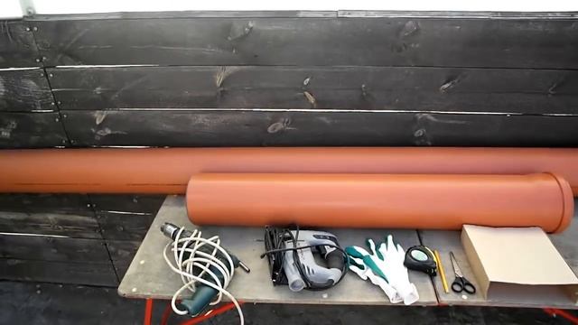 КЛУБНИКА В ТРУБАХ/ИЗГОТОВЛЕНИЕ ГРЯДКИ ИЗ ТРУБЫ И ПОСАДКА КЛУБНИКИ.