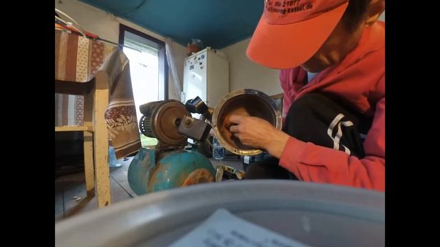 Ремонт насосной станции, плохо держит давление, причины.