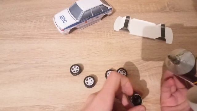 Лада ВАЗ 2114 ДПС - как сделать из бумаги #избумаги