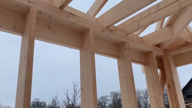 № 28. ООО СИГМА Обзор каркаса дома. Как мы строим.