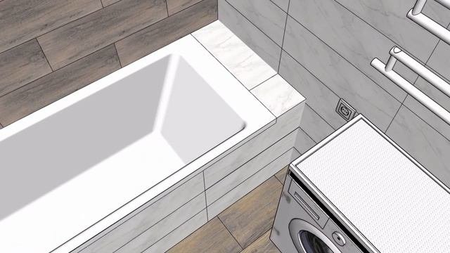 Ремонт ванной комнаты / ремонт квартир под ключ в Москве / все этапы ремонта санузла