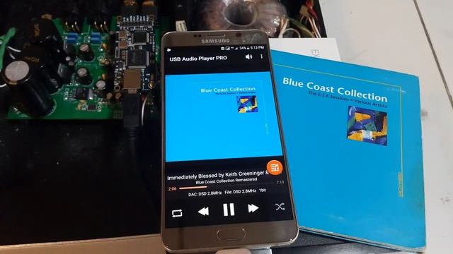 Tested the Amanero USB to I2s_DSD 2.8MHz/1bit  DAC ES9028Q2M