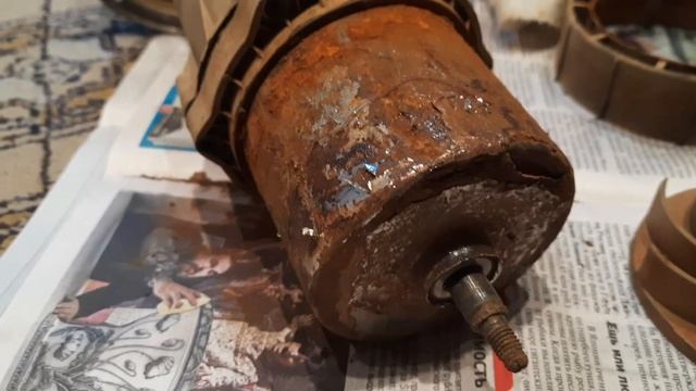 насос дренажный зубр ЗНПГ-1100-С ремонт