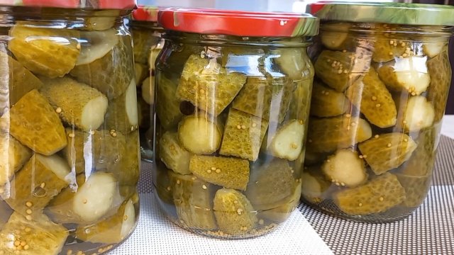 ОГУРЦЫ НА ЗИМУ Хрустящие Огурцы по - фински Всегда готовлю много Не остается ни баночки!