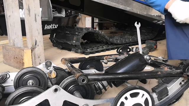 Arctic cat 570xt ремонт ходовой (часть 2)