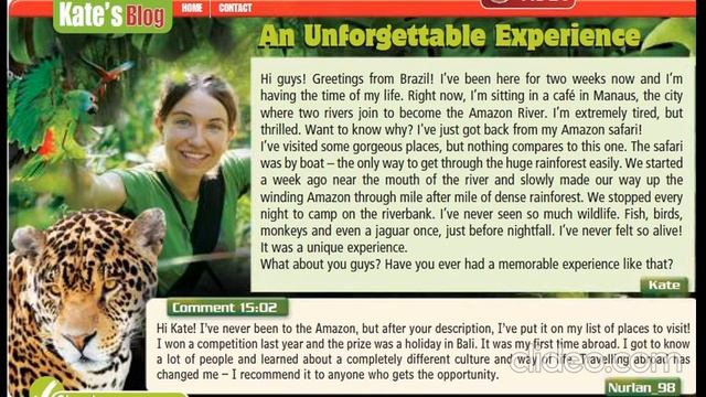 Excel 7 Module 3 An Unforgettable Experience