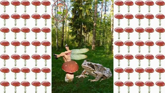 Фотошопчик с грибами.