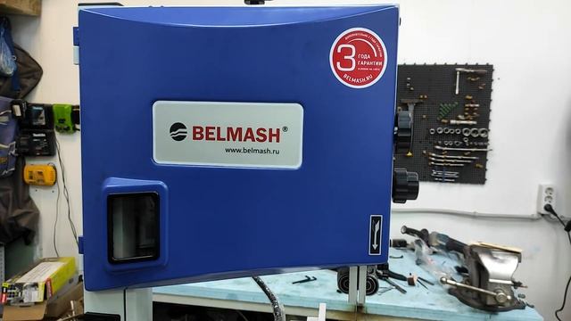 Заготавливаю даже дрова! Ленточнопильный станок BELMASH WBS-304