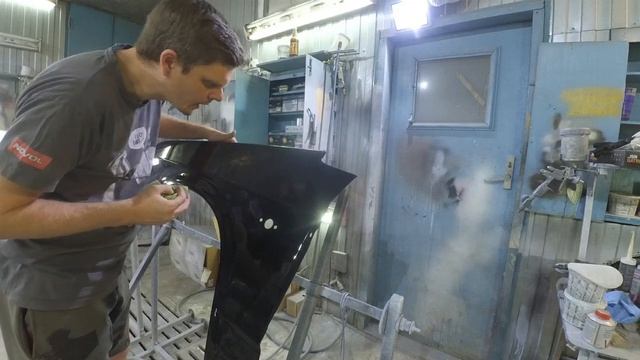 Полировка нового лака. Спустя ночь.
