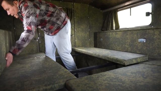 Обзор вездехода-болотохода Дозер, на шинах низкого давления.