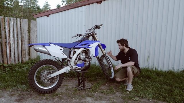 Обзор на мой Yamaha WR450F 2012. Опыт и мысли.