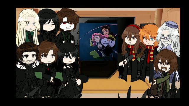 React to Harry Potter as Mitsuri Kanroji | 1/2 RUS | Реакция на Гарри Поттера как Мицури Канроджи