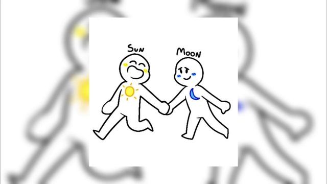 “the sun proposed to the moon…” o sol e a lua - tiktok audio (speed up)☀️?