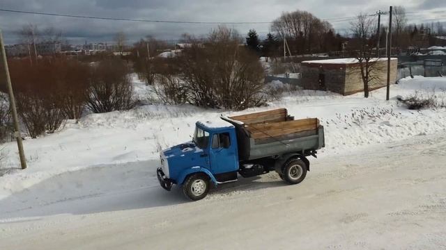 Зил д 245 первый выезд и обзор