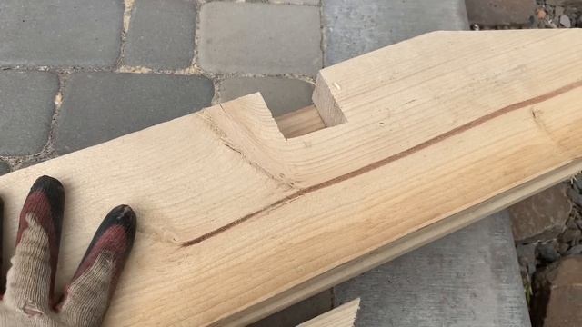 Навес из дерева над террасой своими руками. Подробно показываю как делал навес